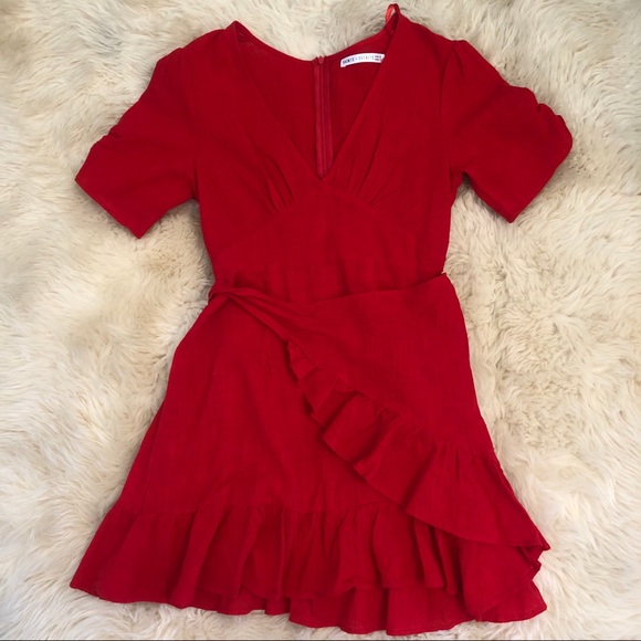 saints and secrets red dress